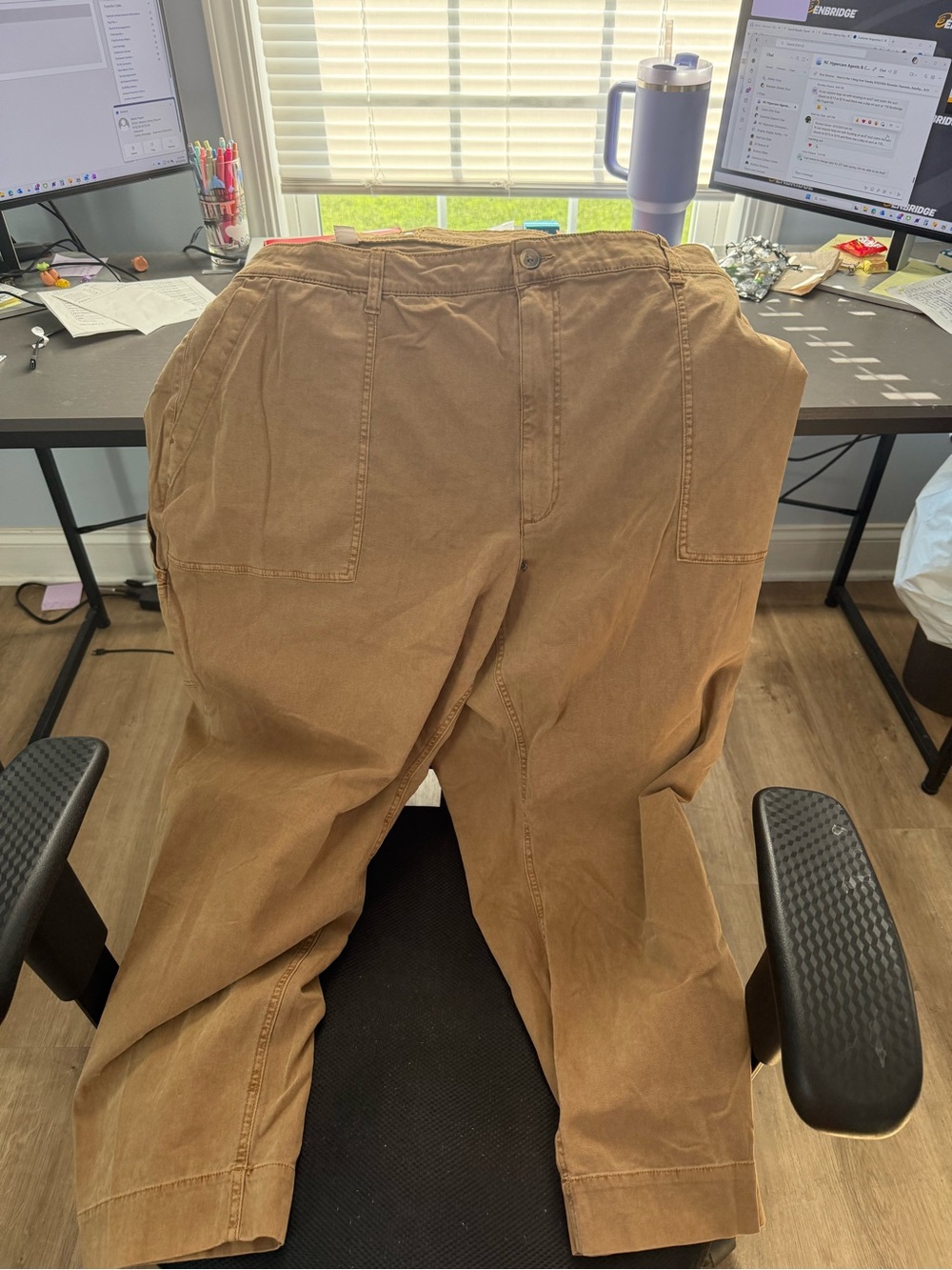 Women’s Pants in Brown - Classic Pocket Designing